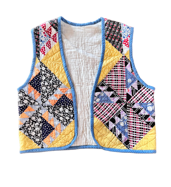 Quilt Vests – Throw Midland