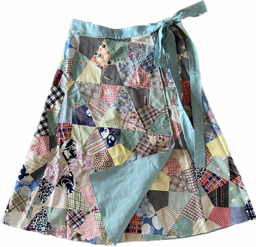 Long wrap skirt quilt online